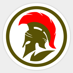 Spartan Warrior Sticker